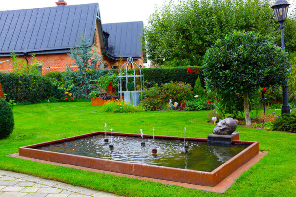 Corten damm